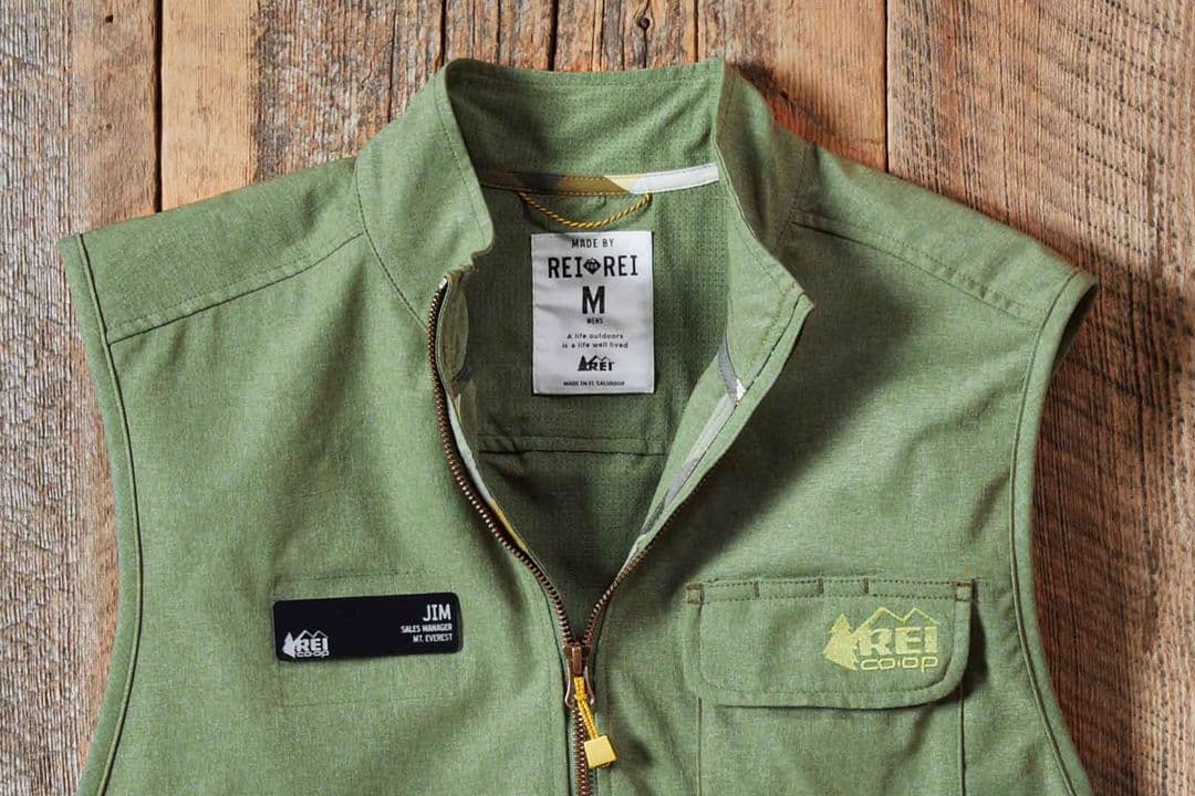 REI Green Vest — Photo by Craig DiPaolo
