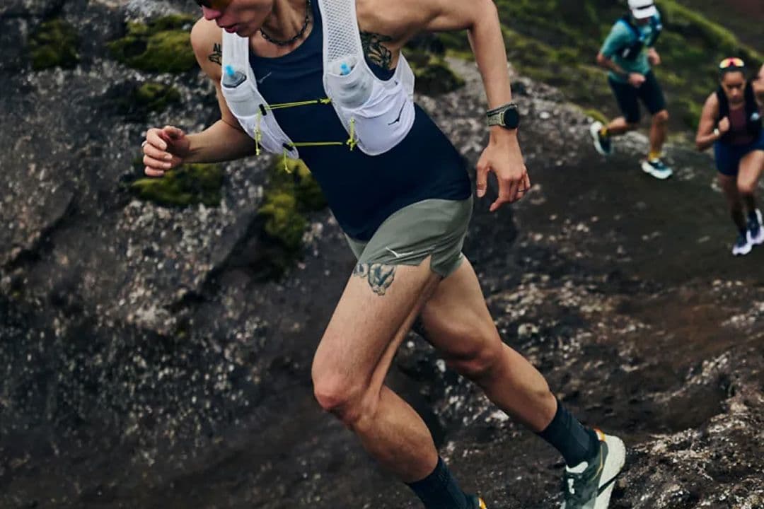Hoka trail athlete