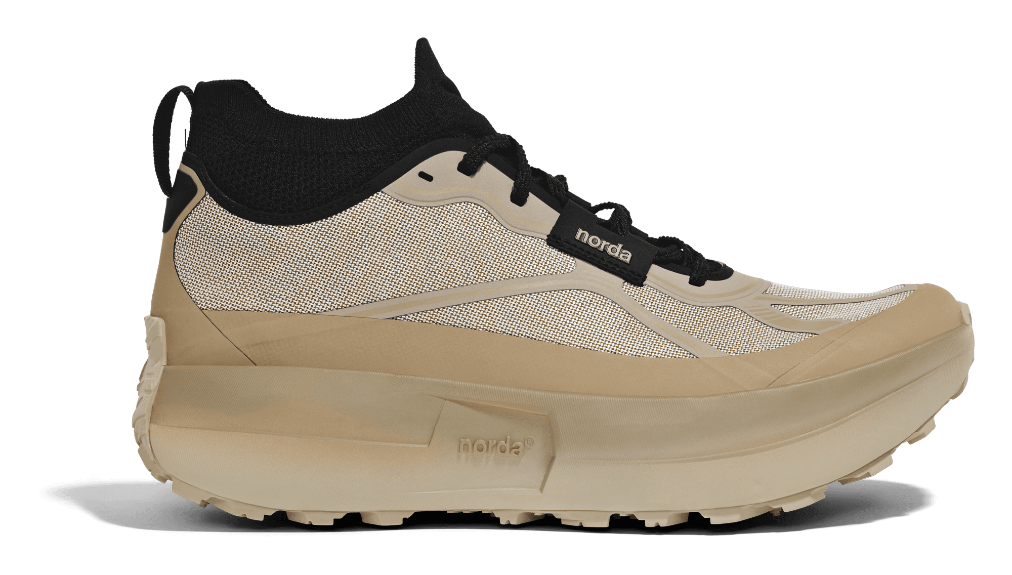 The norda 055 in Strato, side profile